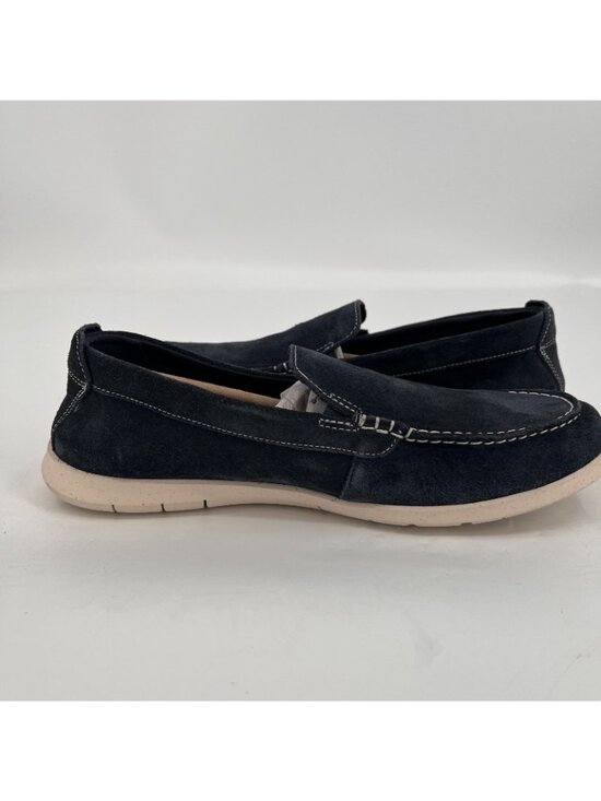 Clarks  Flexway Step Men\'s Suede Shoes Size 9 - Navy - Damage main image 6